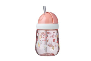Little Dutch Kubek ze słomką Mio Flowers & Butterflies 300 ml
