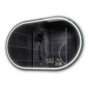 Lustro łazienkowe LED pogoda dotyk 110x60 PALERMO