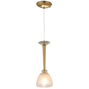 LAMPA wisząca LANCIA 546 Amplex pałacowa OPRAWA szklana ZWIS glamour złoty