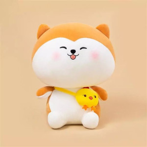 Maskotka pluszak pies Shiba Manto brązowy 35 cm