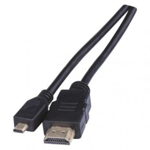 Przewód HDMI 2.0 wtyk A - wtyk D, 1,5m