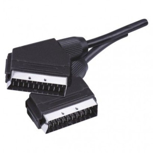 Przewód AV SCART - SCART, 1m