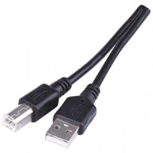 Przewód USB 2.0 wtyk A - wtyk B, 2m