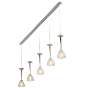 Pałacowa lampa LANCIA 8391 AMPLEX kaskada nad stół chrom
