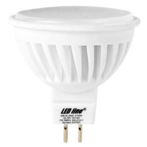 Żarówka Lin247637 MR16 LED 7W 2700K 595lm 12V biała ciepła