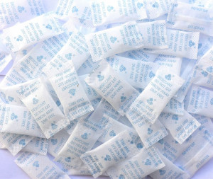 Pochłaniacz wilgoci Silica Gel 500 x 1,0 g. Desiccant PREMIUM, DMF FREE.