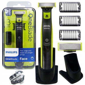 Golarka Philips Oneblade Qp2520/20 3 nasadki + podstawka