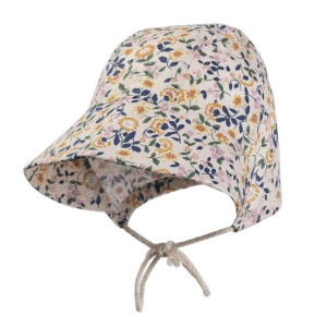 Pom Pom bonetka z daszkiem BOHO FLOPI Powder roz L