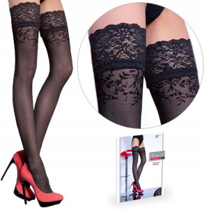 PONCZOCHY FIORE Simona 30 DEN Black 3-M