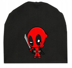 Czapka Dziecięca Z Nadrukiem - Deadpool Film