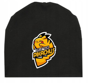 Czapka Dziecięca Z Nadrukiem - Pikachu Bajka