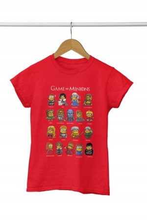 Koszulka Dziecięca MINIONKI GRA O TRONY - XL 158