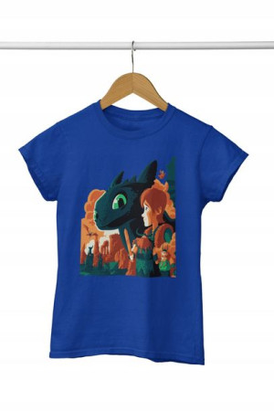 Koszulka Dziecięca JAK WYTRESOWAĆ SMOKA - L 146