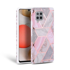 Tech-Protect MARBLE SAMSUNG A42 5G różowy