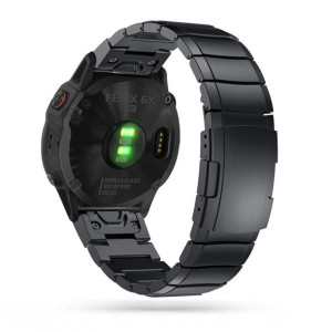 Tech-Protect STEELBAND GARMIN FENIX 3/5X/3HR/5X Plus/6X/6X PRO/7X czarny