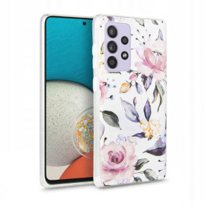 Tech-Protect FLORAL SAMSUNG A53 5G biały
