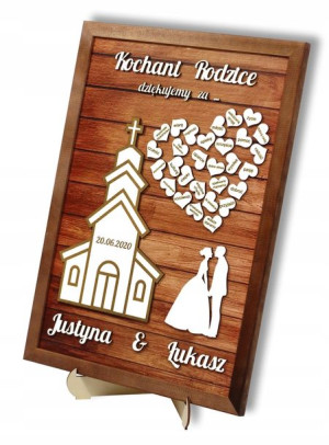 Podziękowanie Dla Rodziców Ślub Rama Obraz Obr002
