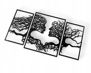 Dekoracja na ścianę PANEL AŻUROWY OBRAZ 3D - P1C
