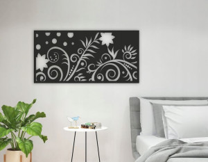 Dekoracja na ścianę PANEL AŻUROWY OBRAZ 3D - P19C