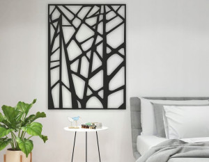 Dekoracja na ścianę PANEL AŻUROWY OBRAZ 3D - P39C