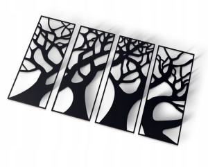 Dekoracja na ścianę PANEL AŻUROWY OBRAZ 3D - P41C
