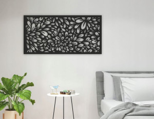 Dekoracja na ścianę PANEL AŻUROWY OBRAZ 3D - P45C