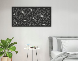 Dekoracja na ścianę PANEL AŻUROWY OBRAZ 3D - P47C