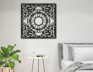 Dekoracja na ścianę PANEL AŻUROWY OBRAZ 3D - P62C