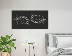 Dekoracja na ścianę PANEL AŻUROWY OBRAZ 3D - P20C