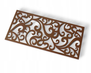 Dekoracja na ścianę PANEL AŻUROWY OBRAZ 3D - P15