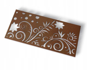 Dekoracja na ścianę PANEL AŻUROWY OBRAZ 3D - P19
