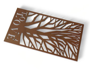 Dekoracja na ścianę PANEL AŻUROWY OBRAZ 3D - P38