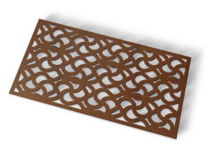 Dekoracja na ścianę PANEL AŻUROWY OBRAZ 3D - P43