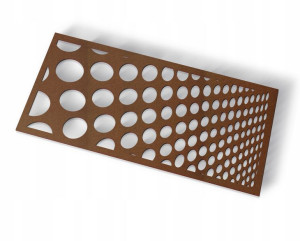 Dekoracja na ścianę PANEL AŻUROWY OBRAZ 3D - P51