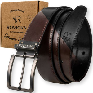 Pasek Skórzany Męski 2w1 Rovicky RPM-14D r.105