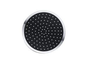 Deszczownica natryskowa Corsan CMD007BL czarna okrągła 22,5 cm