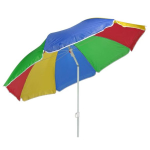 Parasol plażowy, 150 cm, wielokolorowy