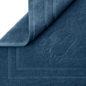 Bawełniany Dywanik Łazienkowy Mondo 50x70 Granat