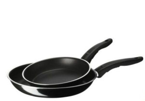 IKEA KAVALKAD patelnia patelnie 2szt kpl 9321