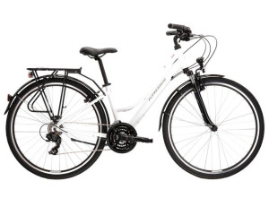 Rower trekkingowy damski Kross Trans 1.0 biały