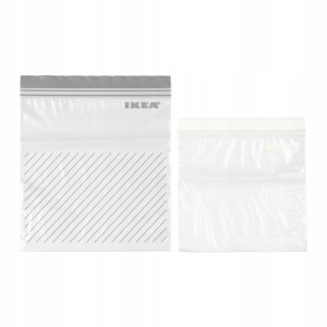 IKEA ISTAD torebki do żywności z bioplastiku x50 s