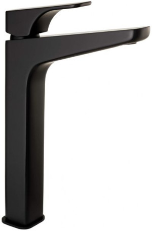 Bateria umywalkowa wysoka Deante HIACYNT NERO BQH N20N czarny mat