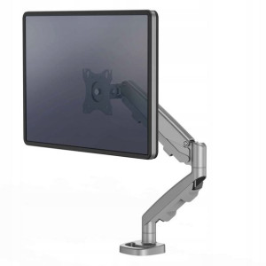 Uchwyt biurkowy na 1 monitor LCD Eppa srebrny