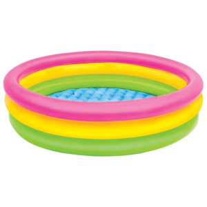 Intex Dmuchany basen dla dzieci Sunset, 3 obręcze,