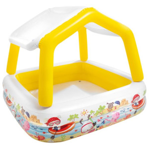 Intex Nadmuchiwany basenik z daszkiem, 157x157x122