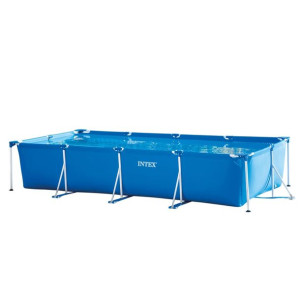 vidaXL Intex Basen Rectangular Frame, 450x220x84 c