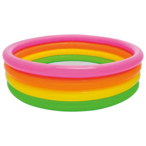 Intex Dmuchany basen dla dzieci Sunset, 4 obręcze,