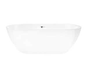 Wanna wolnostojąca Corsan E042 Reno 170 cm z wykończeniem chrom