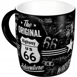 Kubek Ceramiczny 340ml Highway 66 US original