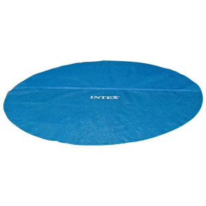 Intex Basenowa plandeka solarna, niebieska, 457 cm